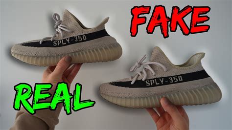 REAL VS FAKE! ADIDAS YEEZY BOOST 350 V2 SLATE 